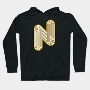 Alphabet N Hoodie